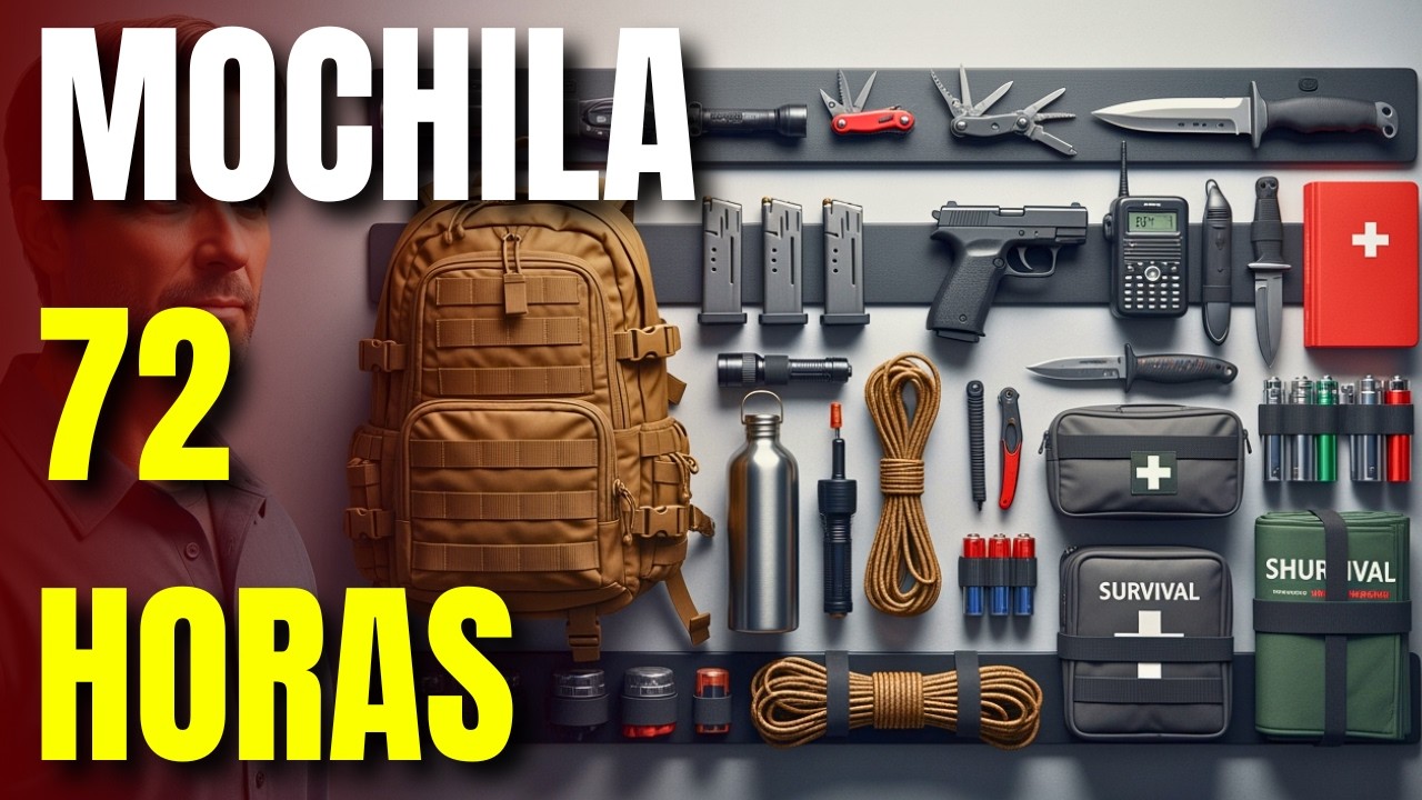 Mochila de 72 Horas Perfecta | Cómo Armar un Kit de Supervivencia Paso a Paso
