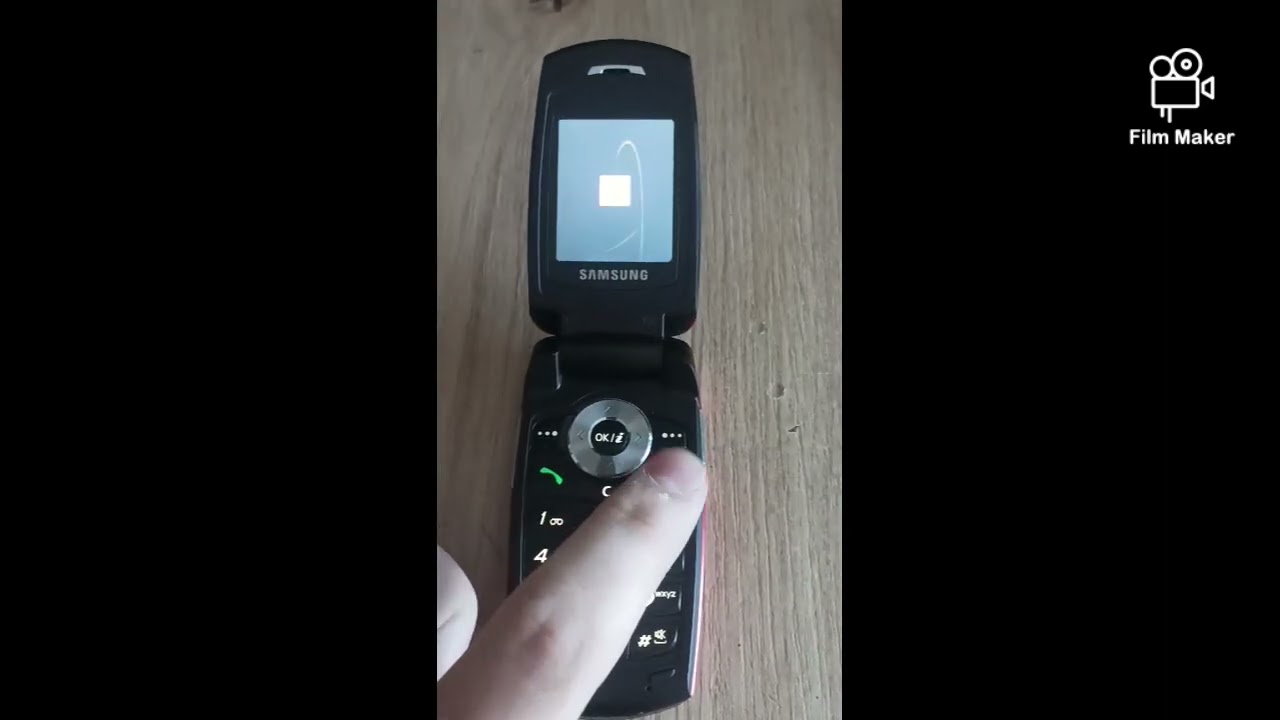 SAMSUNG SGH-X680 (ORANGE PL) ANIMACJA WŁĄCZENIA I WYŁĄCZENIA