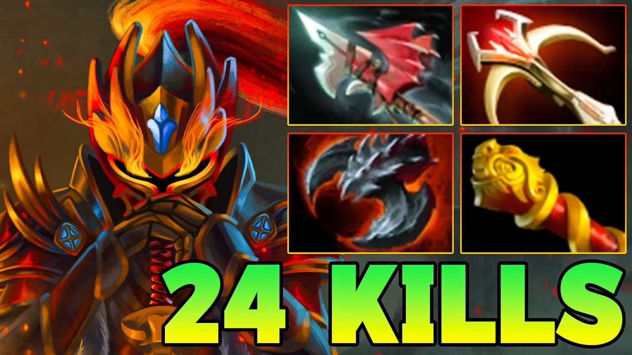 24 Kills Dragon Knight Dota 2 !! Dragon Knight Dota 2 Safe Lane Pro Gameplay 7.39