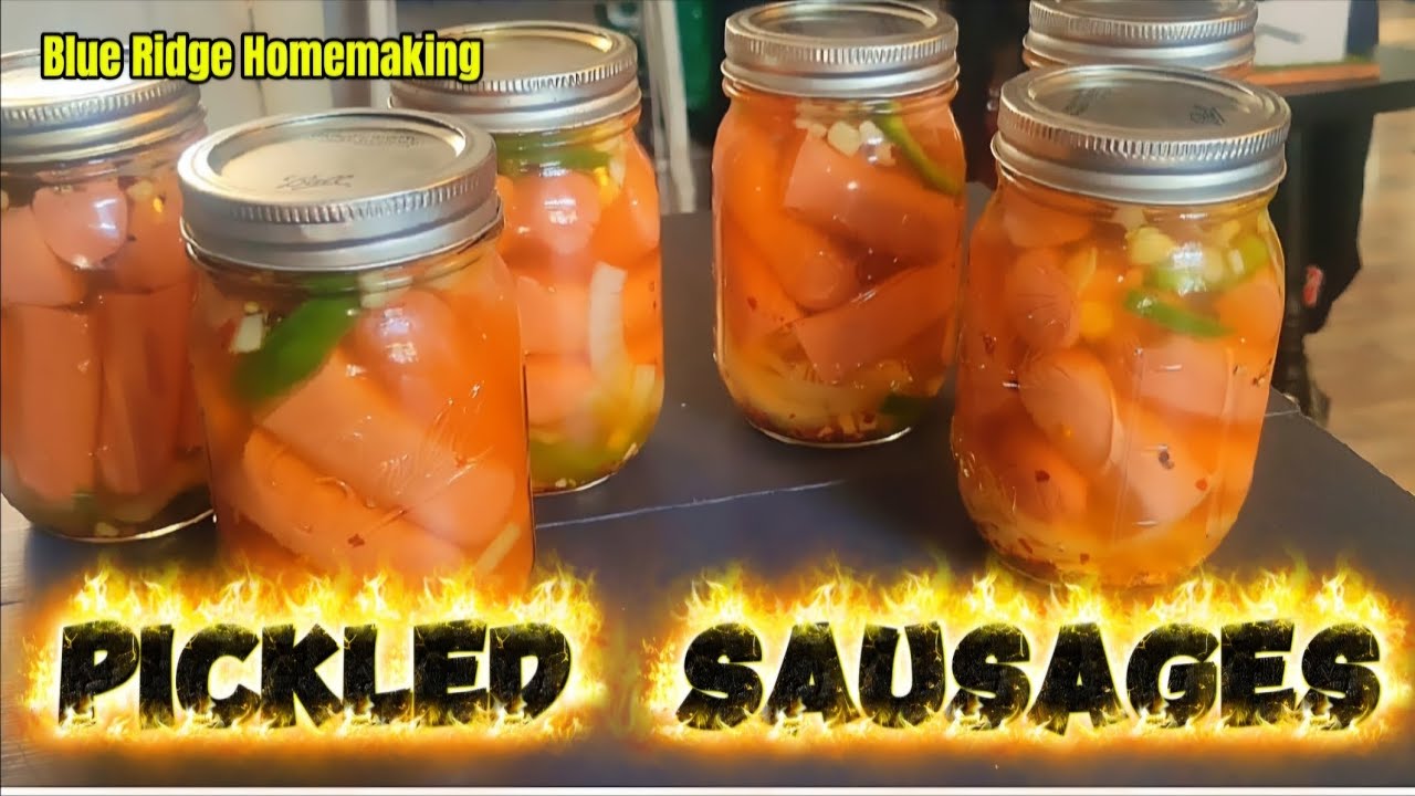 Appalachian Pickled Sausage Recipe. 😋 #BlueRidge # Appalachia #family #fun #cooking #recipes