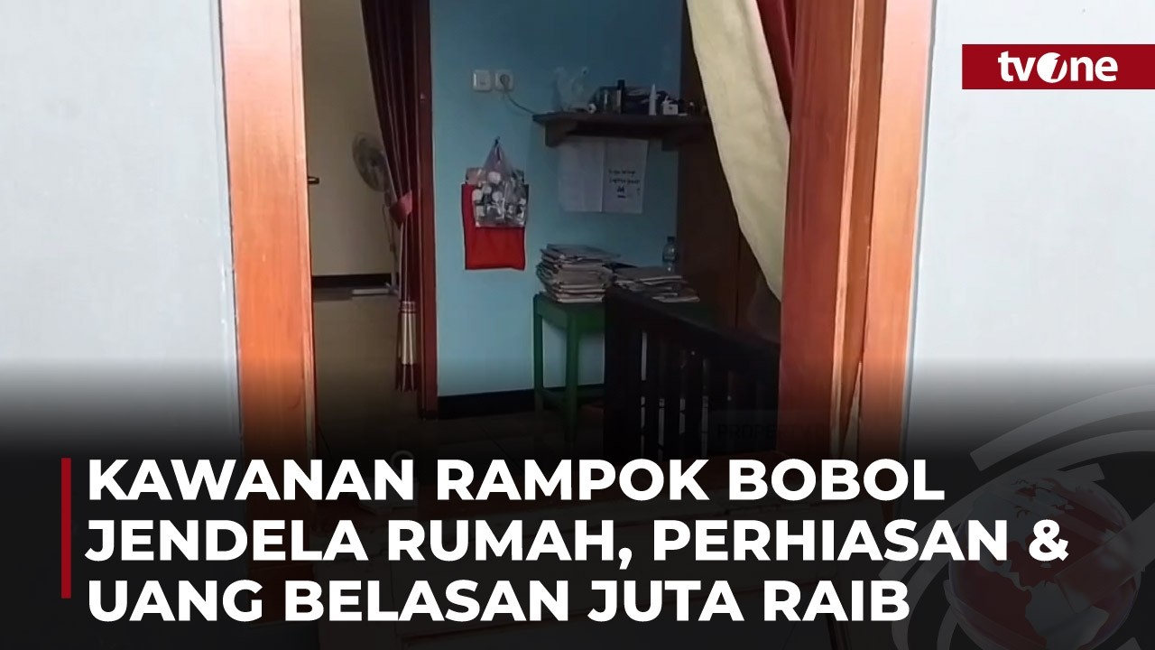 Komplotan Rampok Bersajam Sekap Penghuni Rumah, Barang Berharga Berhasil Digasak