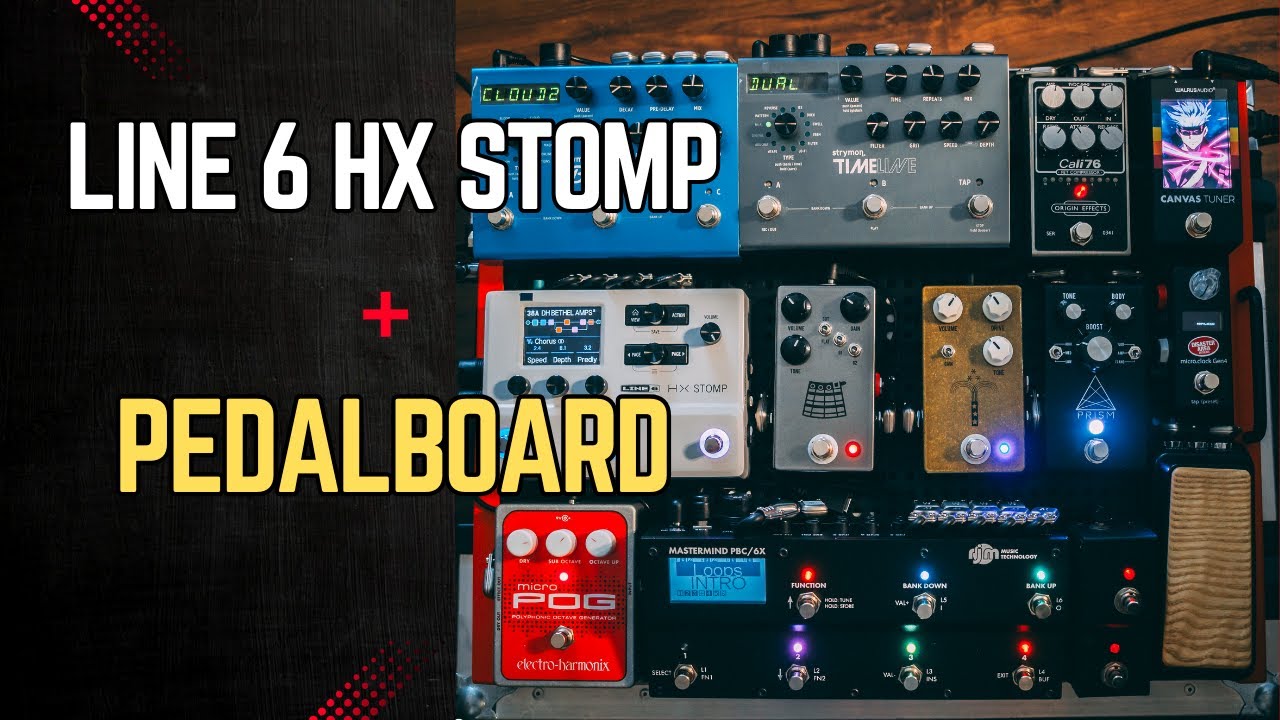 HX STOMP + PEDALBOARD