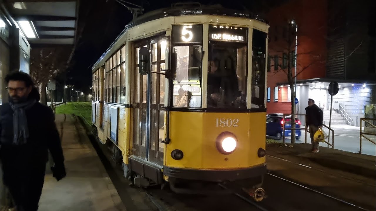 [4K] 🇮🇹 ATM Milano linea 5 vettura 1802 (2024)