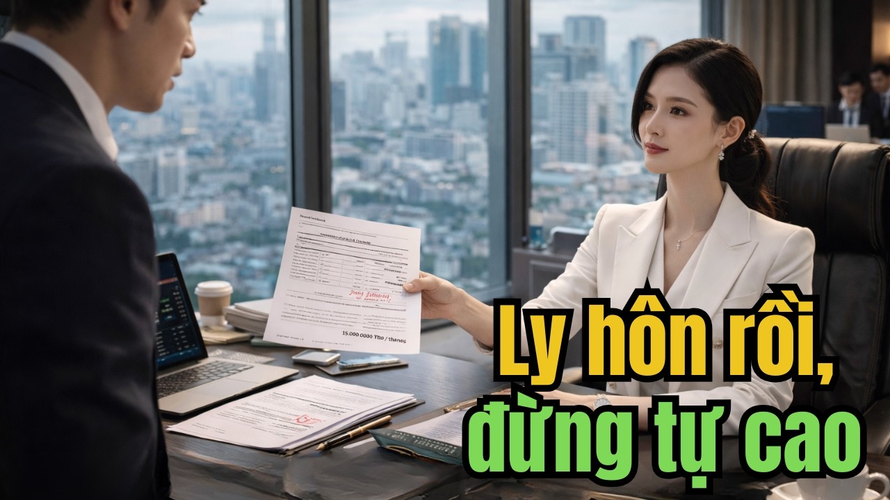 Vừa Ly Hôn, Chồng Lương Năm 7 Tỷ Chỉ Chu Cấp 15 Triệu Một Tháng, Tôi Bình Thản Đáp Trả