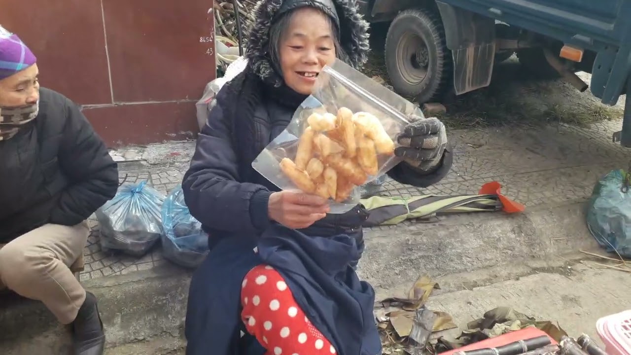 Trở lại chợ phiên cao bình p thục phán 2025 ất tỵ giữa mùa đông đặc sản bì trâu thơm ngon nuốt lưỡi