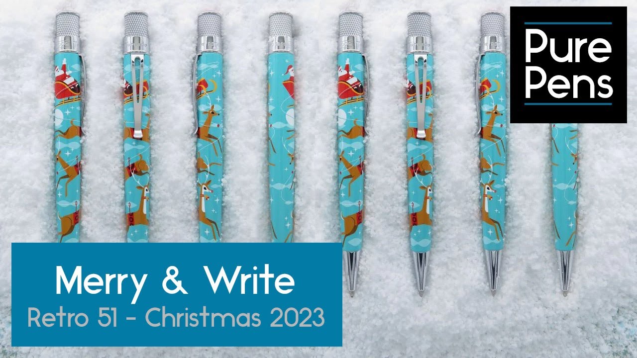Retro 51 'Popper' Limited Edition - Merry & Write - Christmas 2023