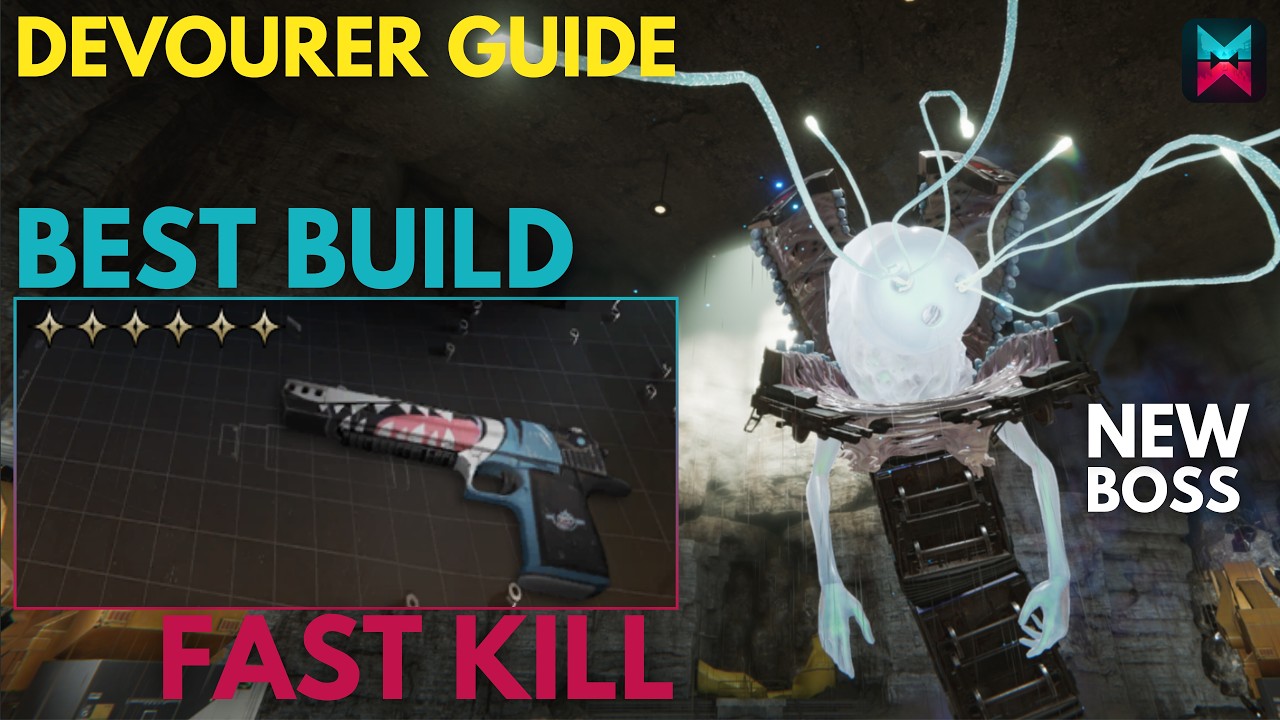 Best Jaws Pistol Build vs New Boss - Devourer | Boss Fight Guide | Once Human Best Weapons