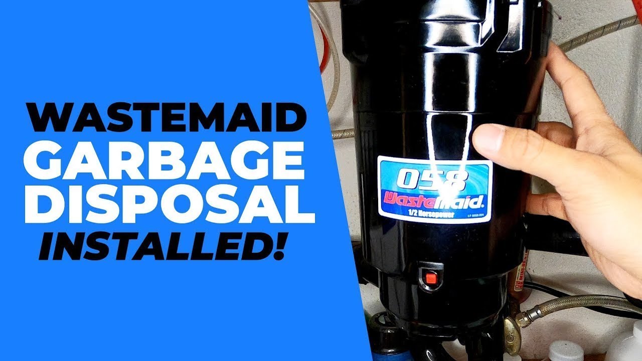 Измельчитель пищевых отходов Waste Maid 058, замена двигателя мощностью 1/2 л.с. [Распаковка, обз...