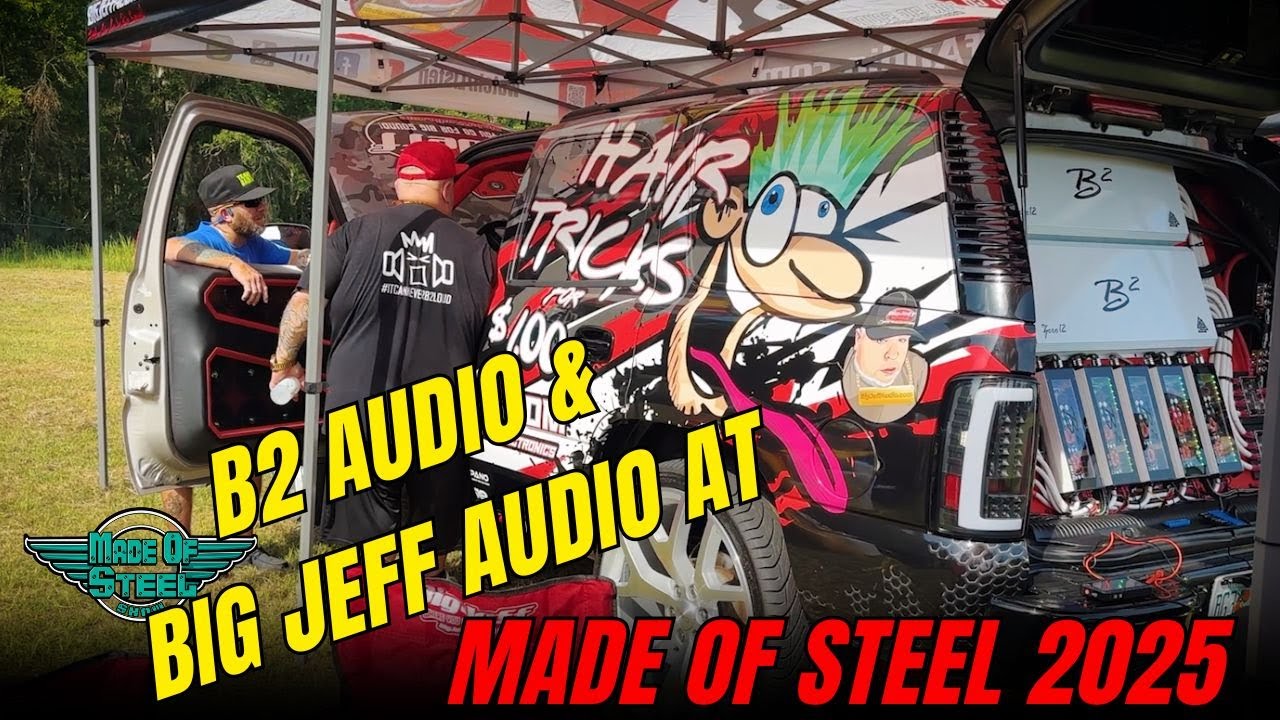 Epic Car Audio Showdown 2025! Big Jeff & B2 Audio at  Made Of Steel;