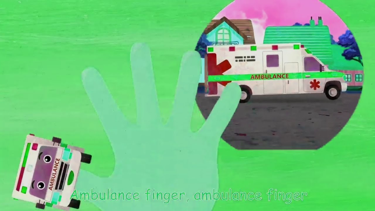 Ambulance Finger Where Are You? Finger Family(Vehicle Version)Sponsored By Gamavision Csupo Effects 