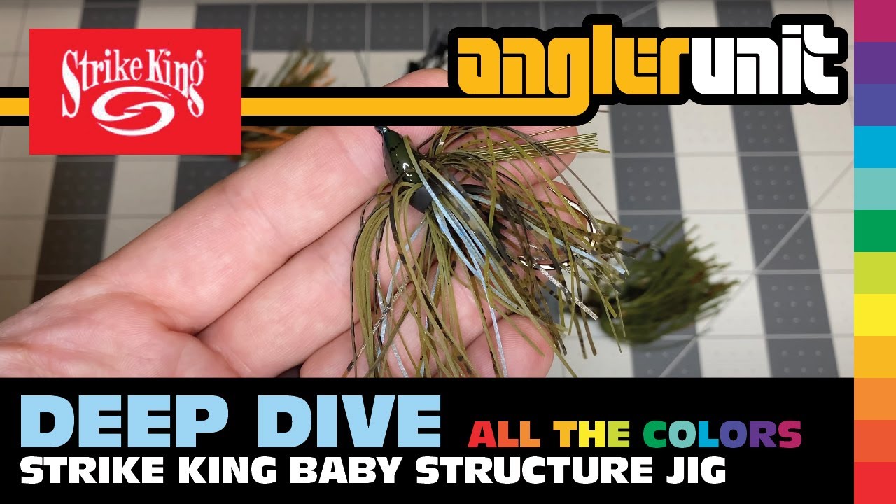 DEEP DIVE - Strike King Baby Structure Jig - ALL THE COLORS