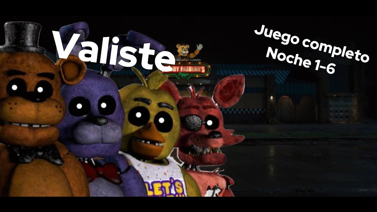 FNAF 1 (Noche 1-6) Podré sobrevivir a los animatrónicos? #humor #fnaf #terror #horror #video #viral