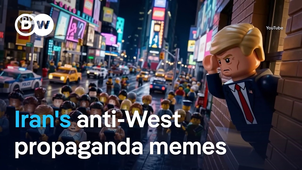 Iran's use of Lego AI as a means to spread anti-West propaganda | DW News
