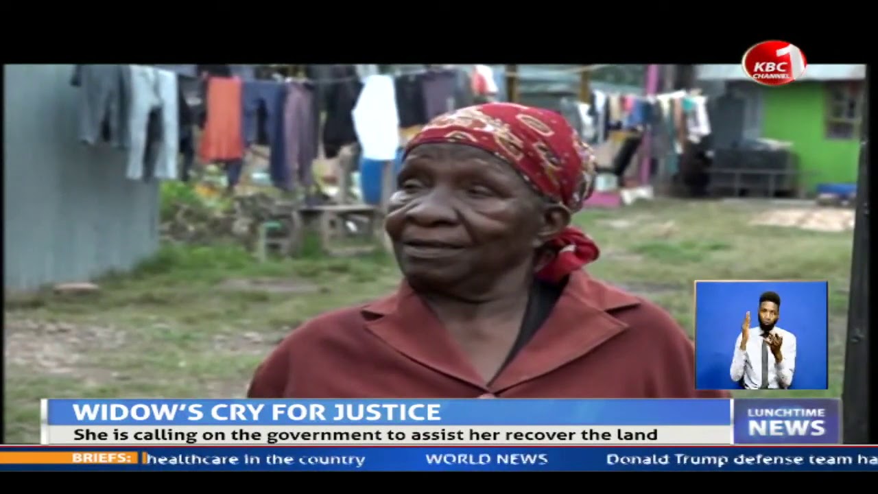 An 83-year-old widow in Ruai is accusing a Nairobi based politician of grabbing her land