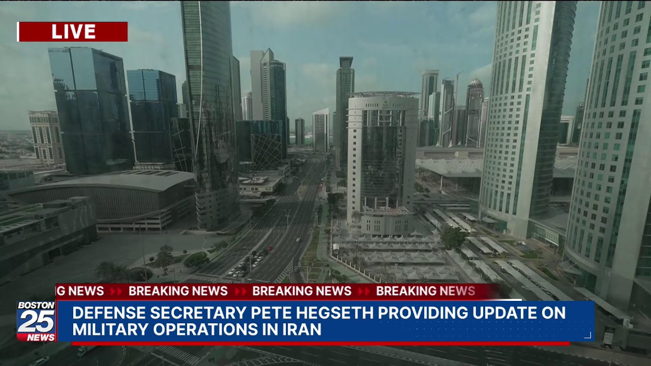 WATCH LIVE: Defense Secretary Pete Hegseth providing update on military operations in Iran.