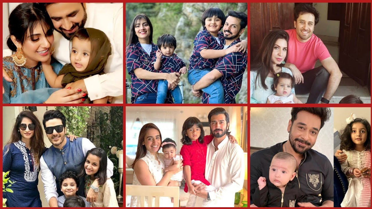 Pakistani celebrities with their kids ||Beautiful pics of pakistani actors babies ||celebrities pics