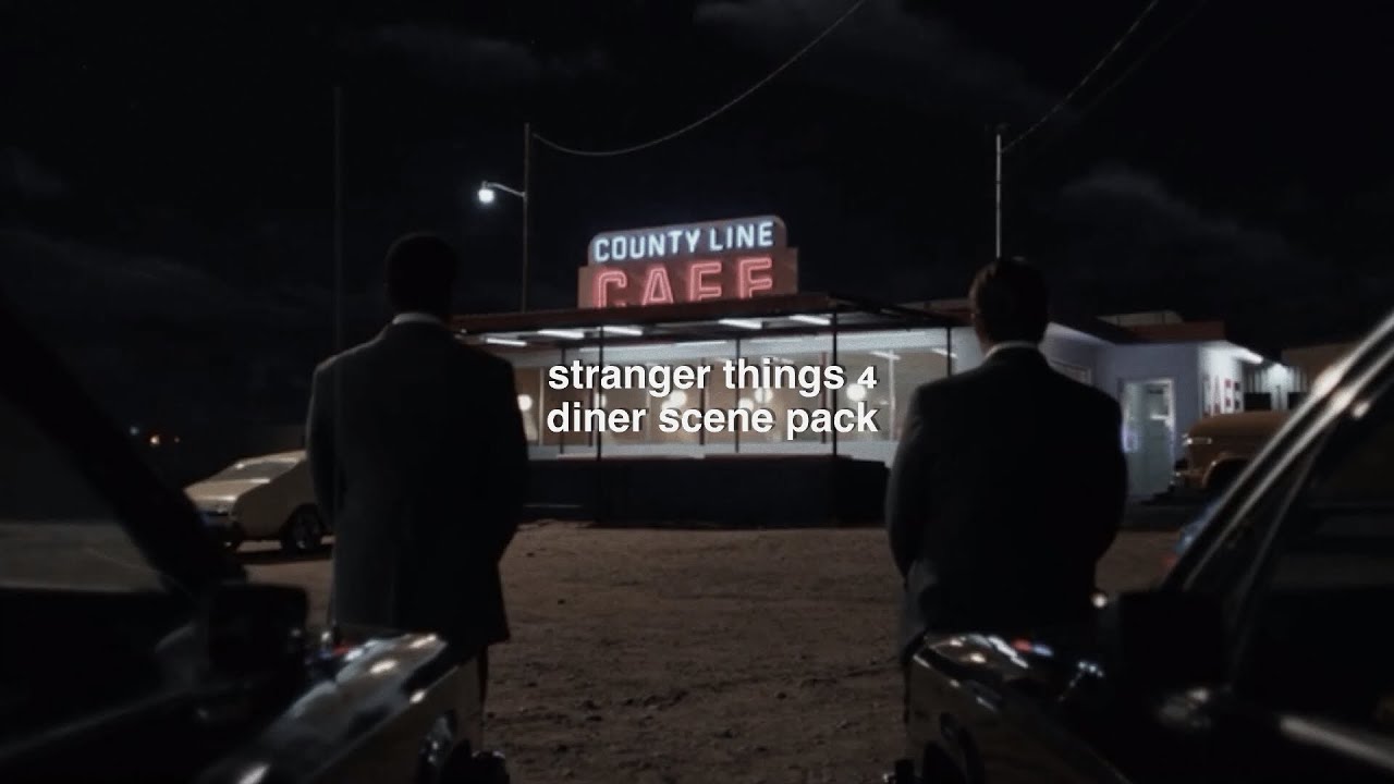 stranger things 4 diner scene pack | spoilers