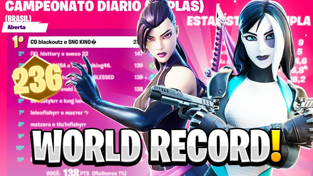 DAILYCUP DUO WORLD RECORD 236 POINTS (C9 Blackoutz & SNG KING)