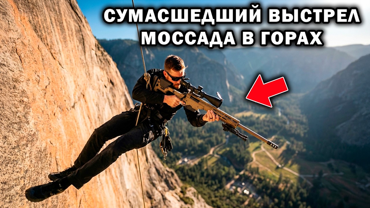 Как снайпер Моссад застрелил иранского генерала, вися на веревке на высоте 900 метров над Йосемити