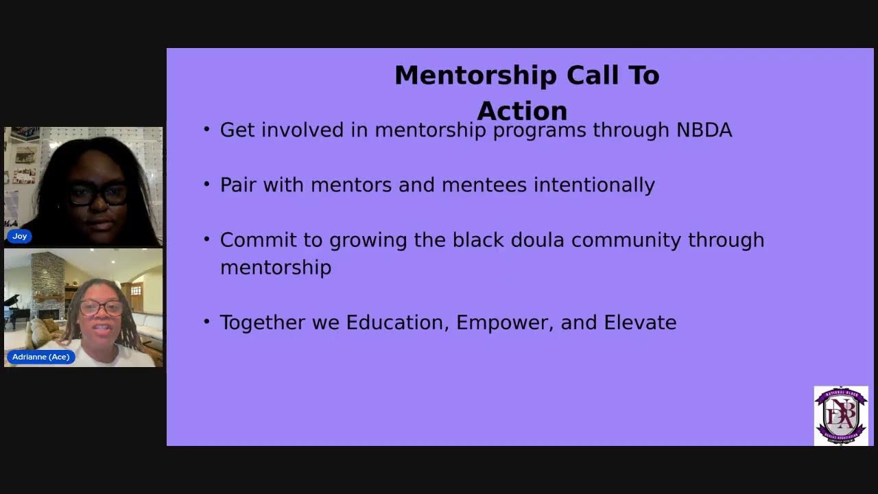 Masterclass: The Importance of Mentorship for Doulas