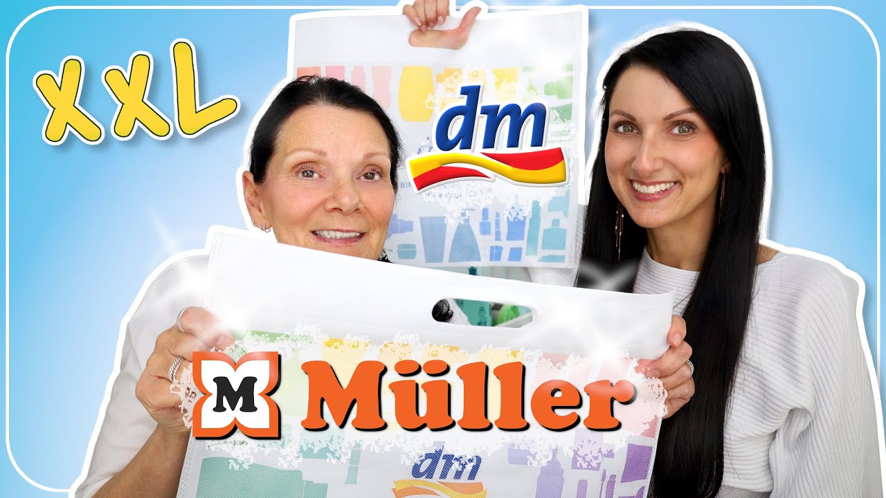 😍 DM und Müller Drogerie Haul von meiner Mama ❤️ Frühlingsrolina