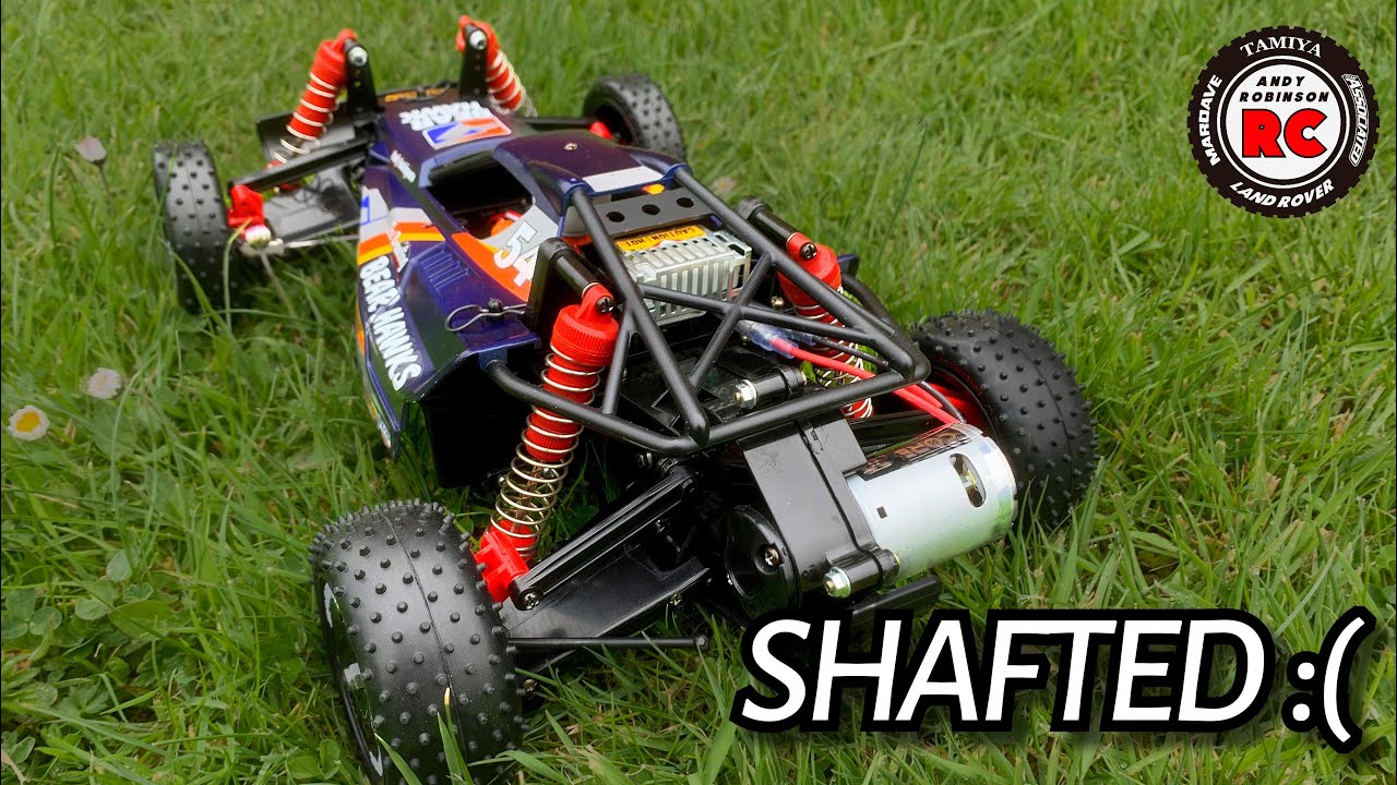 E190: Let’s Drive It! Driveshaft Says No! Tamiya Bear Hawk First Run Doesn’t End Well. Oops!