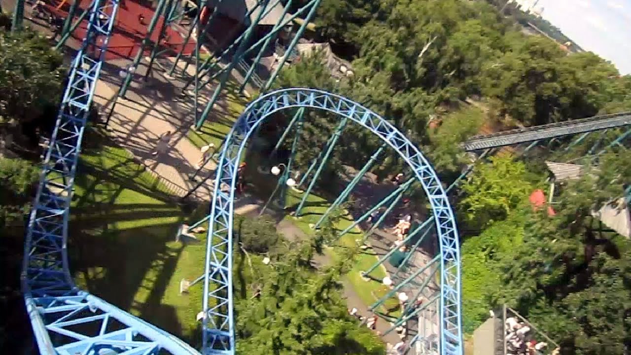 Tulireki front seat on-ride HD POV Linnanmäki Linnanmaki