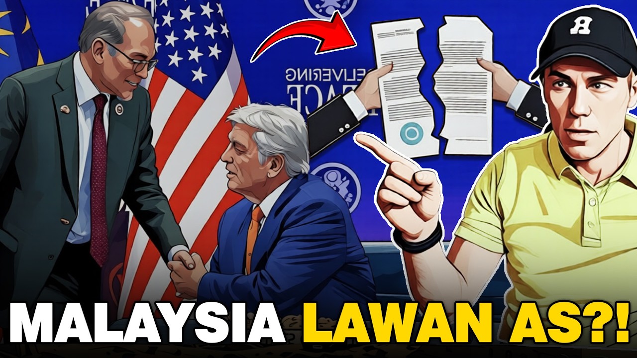 MALAYSIA KASIH PAHAM‼️Robek-Robek Perjanjian Dagang dengan AS! Pertama di Dunia! Indonesia? 😲