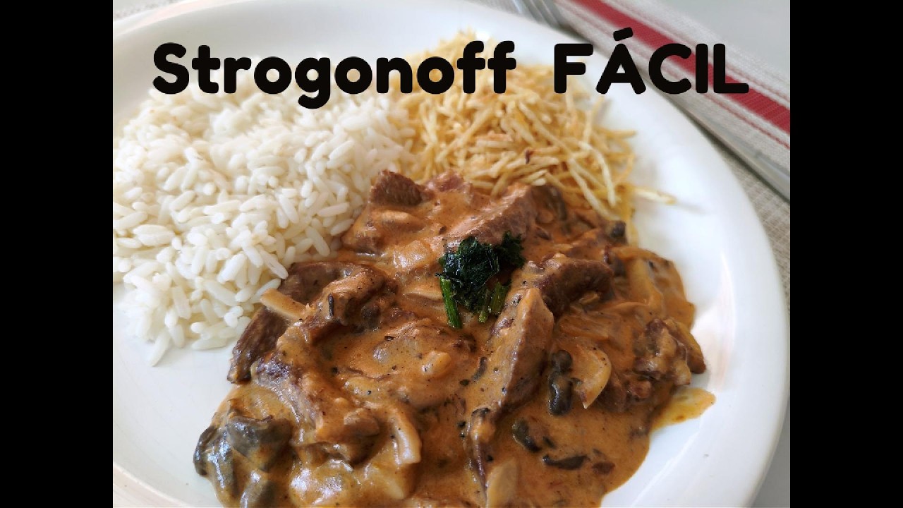 Strogonoff Simples, Rápido e Delicioso 😋