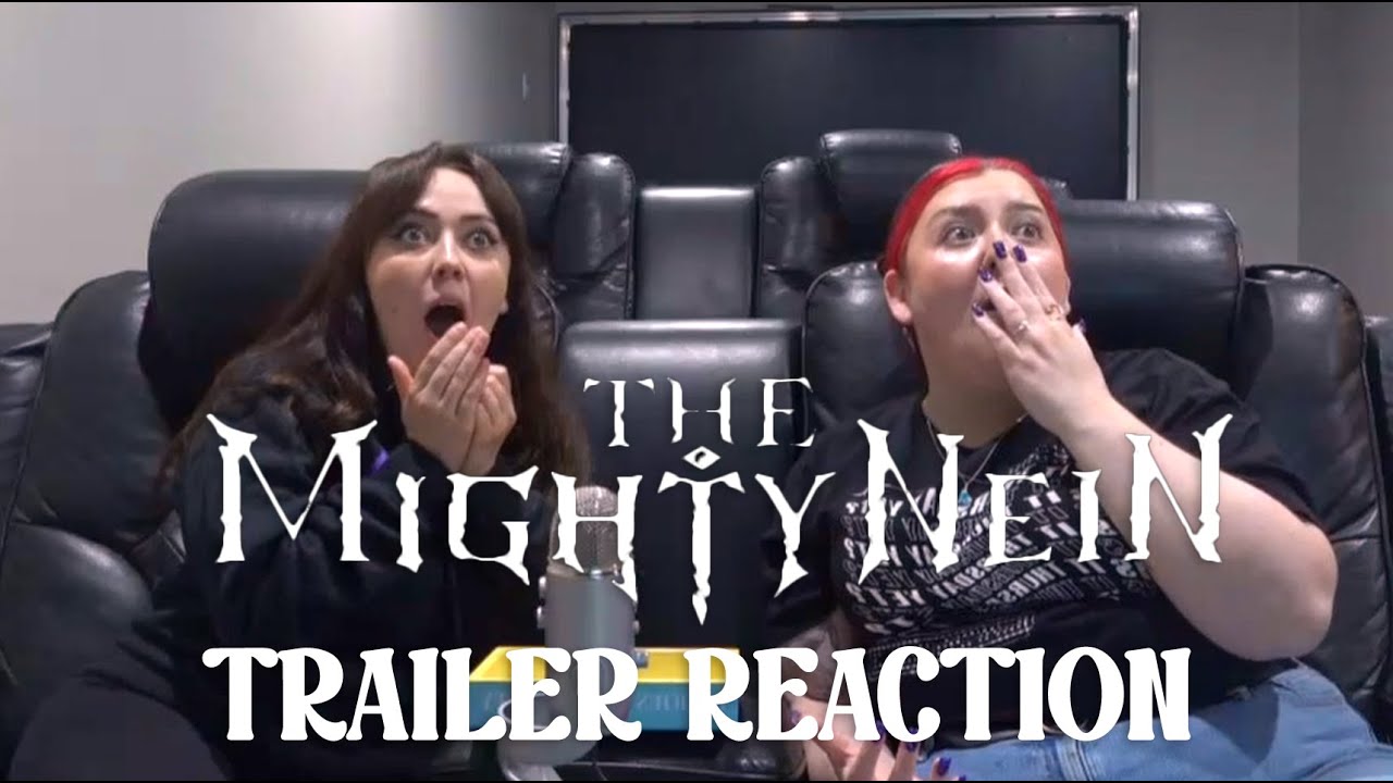 MIGHTY NEIN OFFICIAL TRAILER REACTION & COMMENTARY