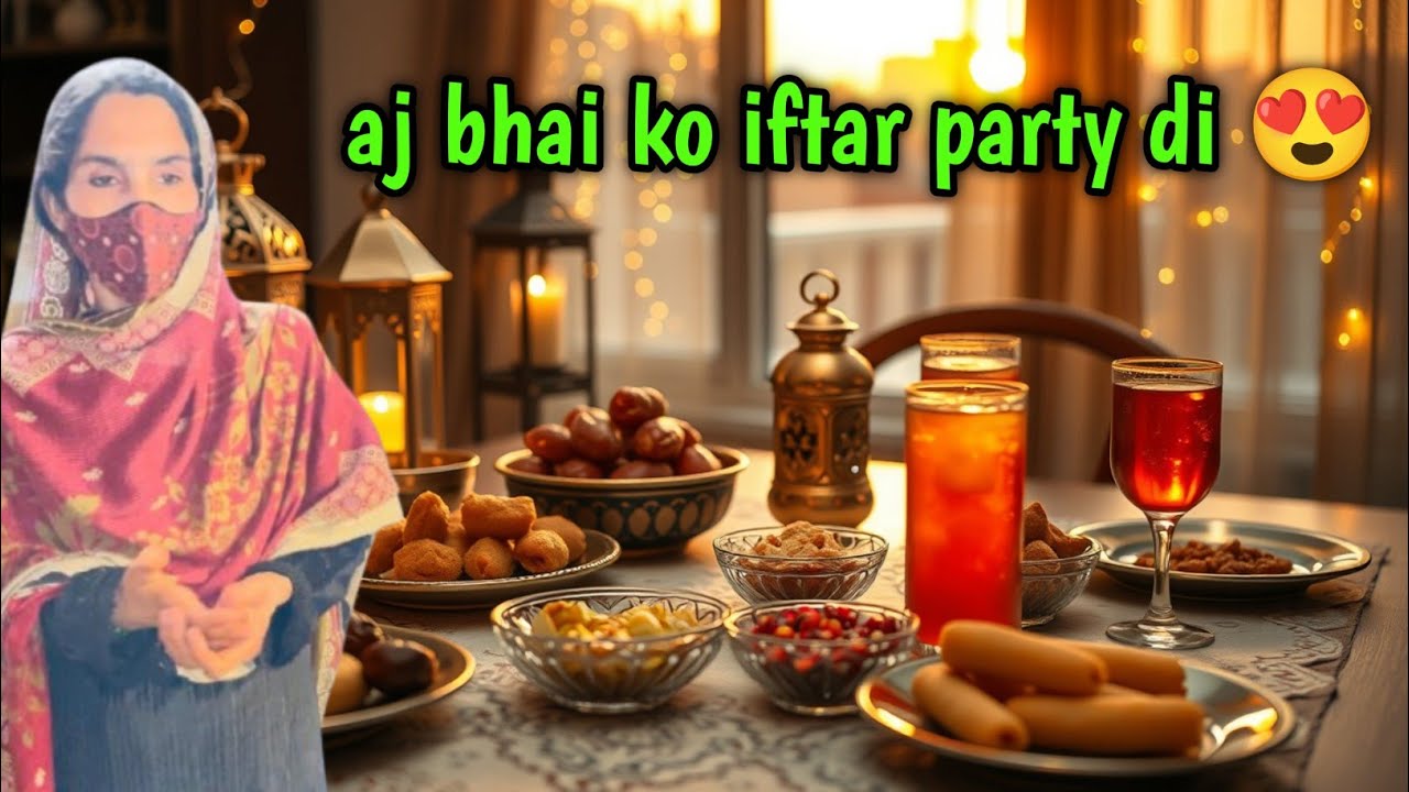 Bhai Ke Liye Special Iftar Party | Family Time Vlog, 😍♥️