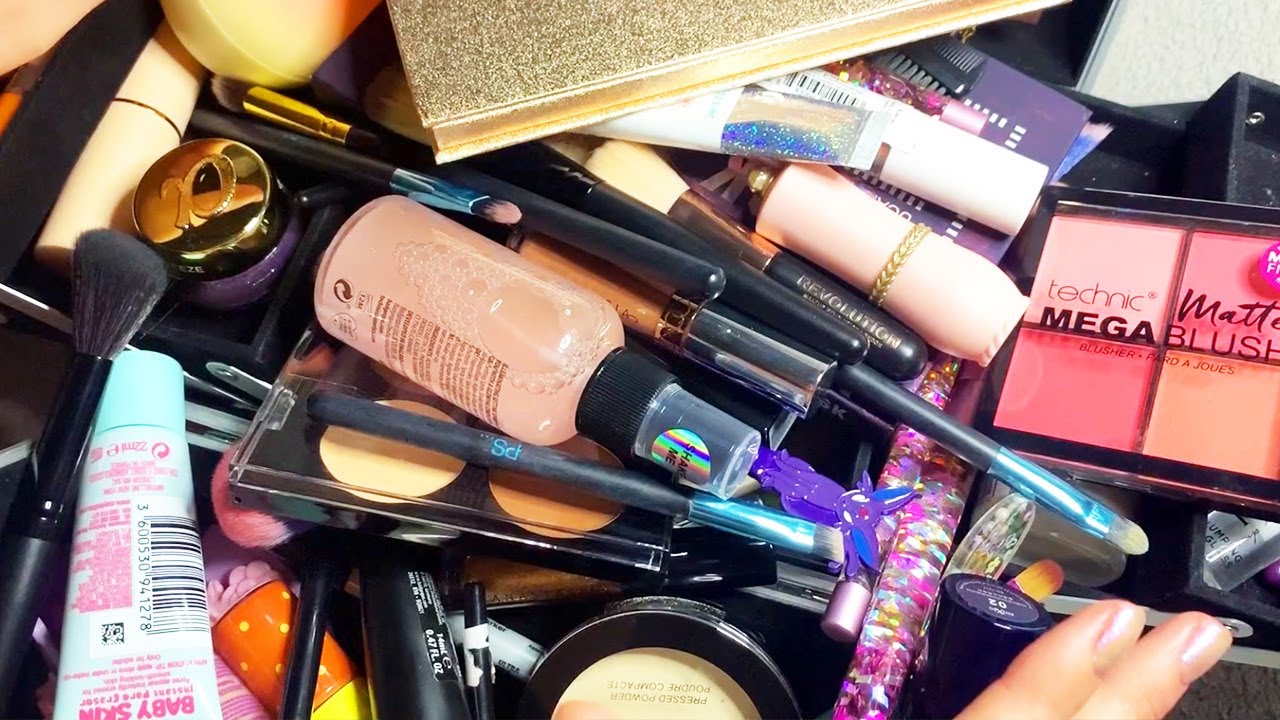 ASMR Makeup Collection Organising (Whispered)