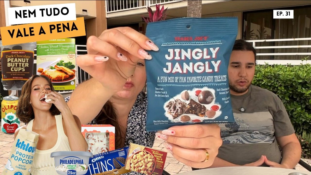 PROVANDO COMIDAS DO MERCADO EM ORLANDO - WALMART + TRADER JOE'S + TARGET