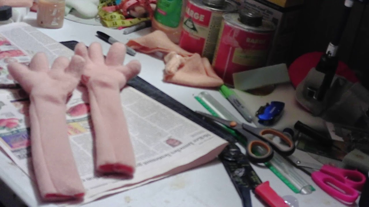 Making Puppet Arms & Hands