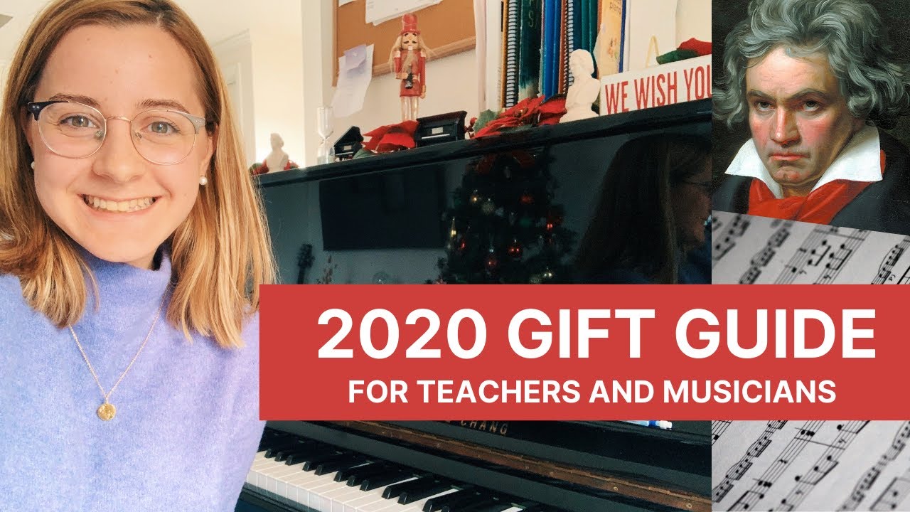 Gift Guide 2020 | Holiday Gifts for Piano Teachers and Musicians