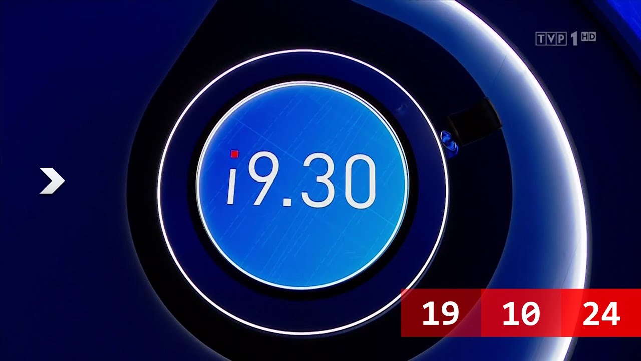 TVP 1 [Poland] / Intro/outro 19:30 [Sat, 19/10/2024] [1080p50]
