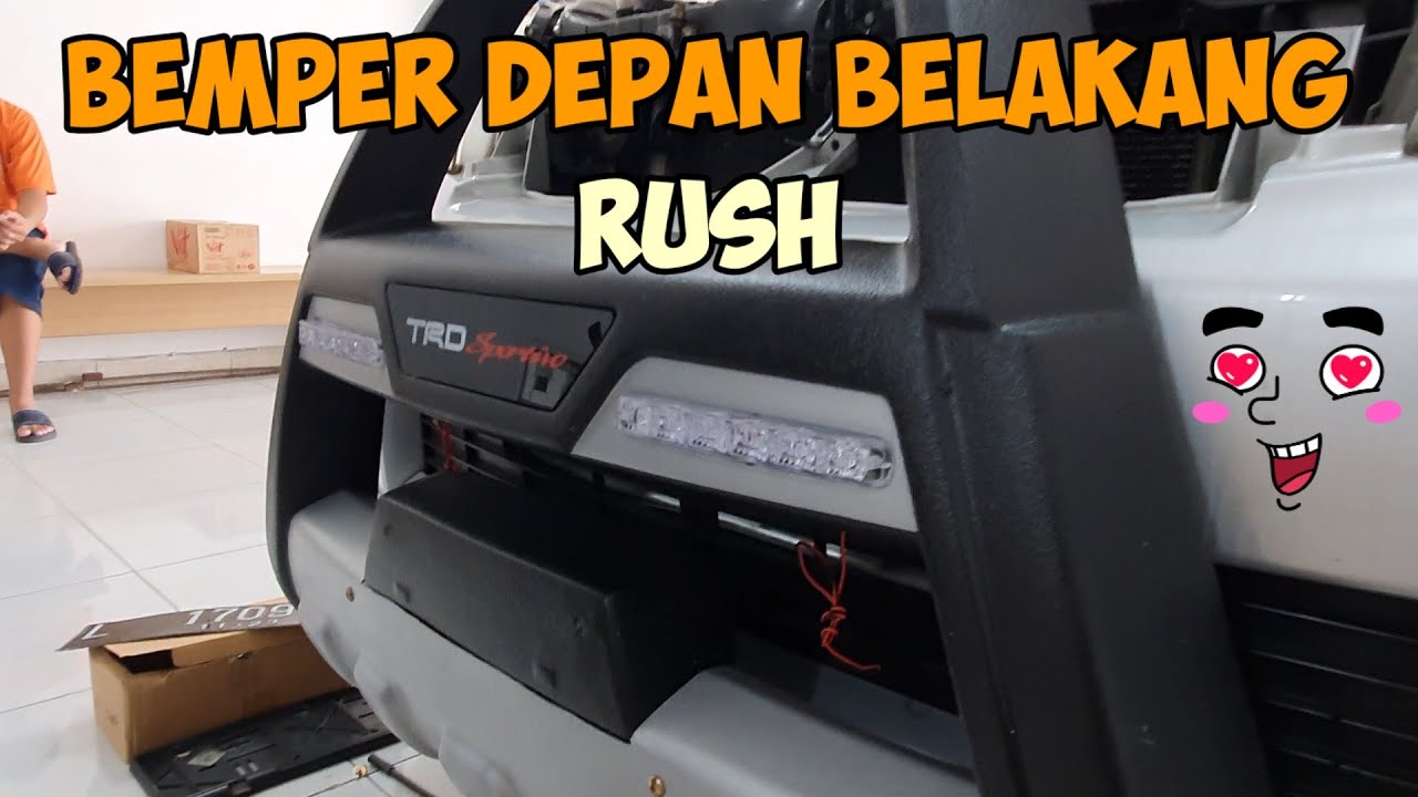 Pemasangan Bemper Depan dan Belakang Mobil Rush