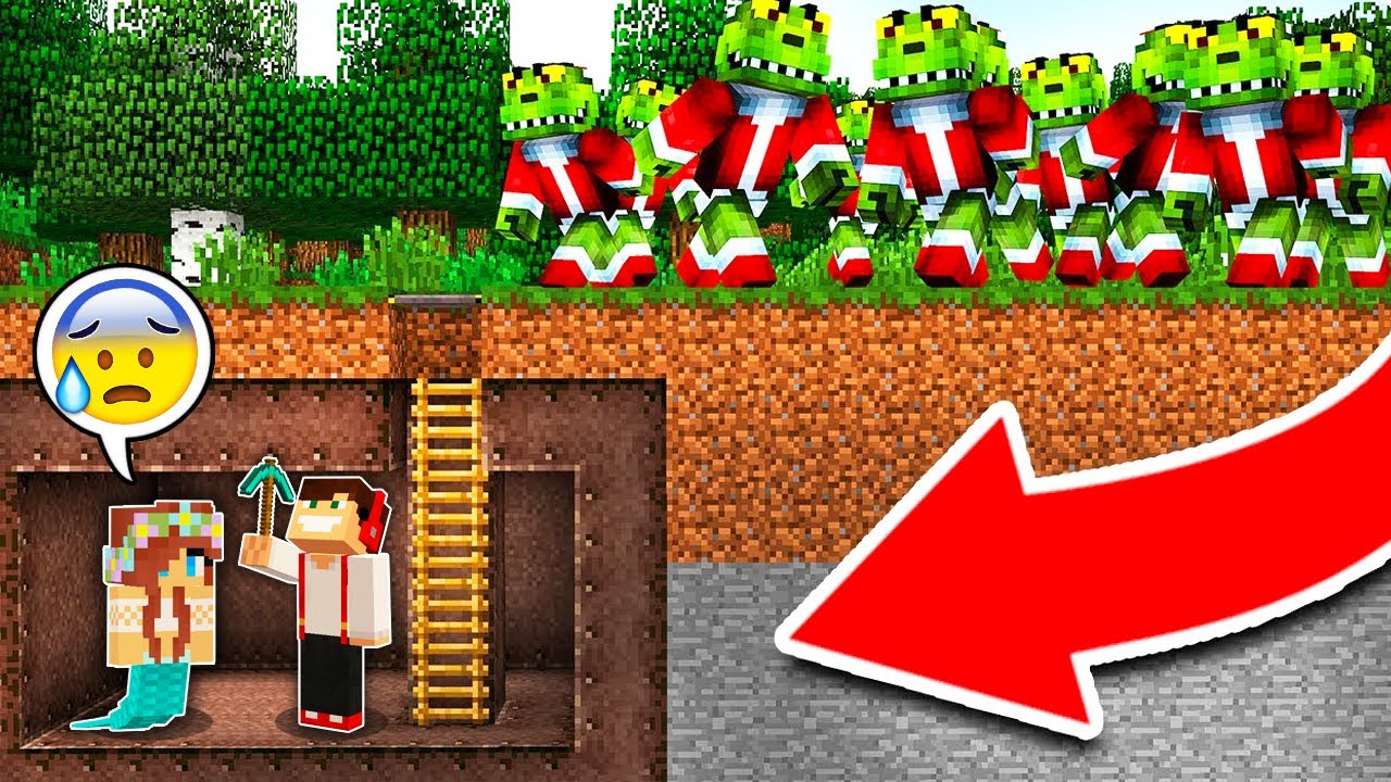 LUMI I GPLAY vs APOKALIPSA GRINCH W PODZIEMNEJ BAZIE W MINECRAFT?!