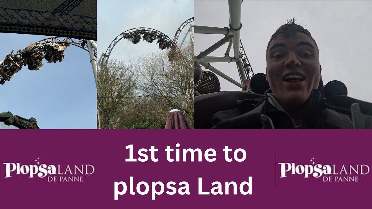 1st time to Plopsa Land