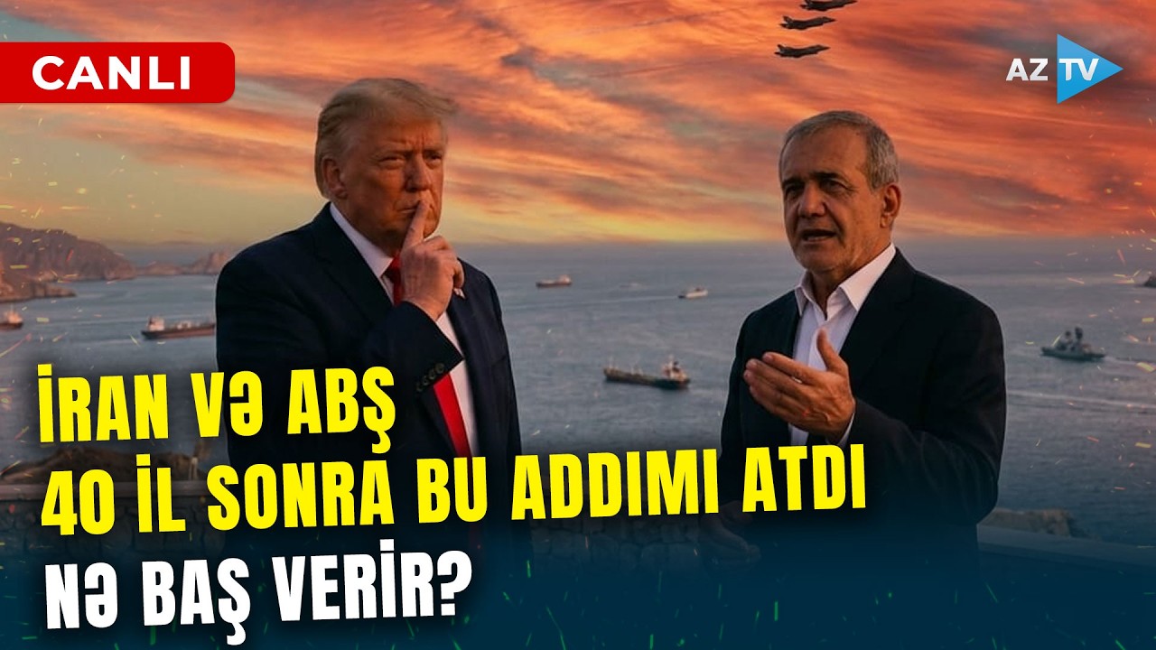 SON DƏQİQƏ! Bunu HE&Ccedil; KƏS G&Ouml;ZLƏMİRDİ: İran İslam İnqilabından sonra İLK DƏFƏ bu addımı atdı