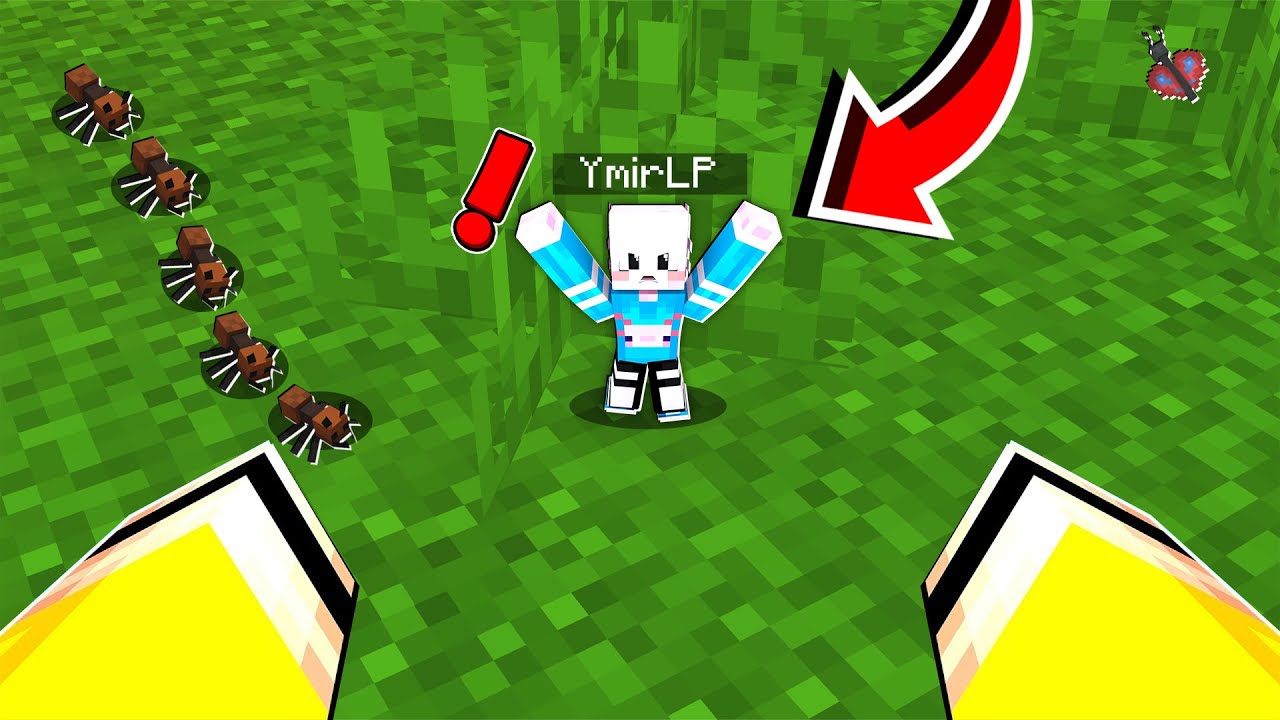 Minecraft'ta SALAK KARDEŞİM SİNİRLENDİKÇE KÜÇÜLÜYOR!