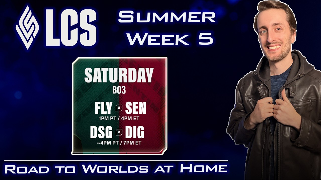 SHYKNOCK LCS WATCH PARTY | FLY/SEN & DIG/DSG Summer '26 (Wk 5)