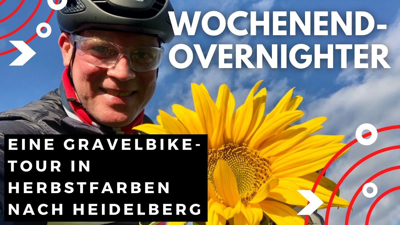 Wochenend-Overnighter | Gravelbike-Tour in Herbstfarben nach Heidelberg 🏰