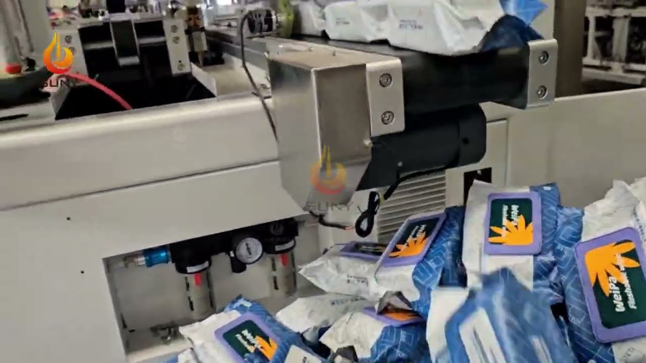 Double Capacity Wet Wipes Machine | 16 Roll Wet Wipes Machine