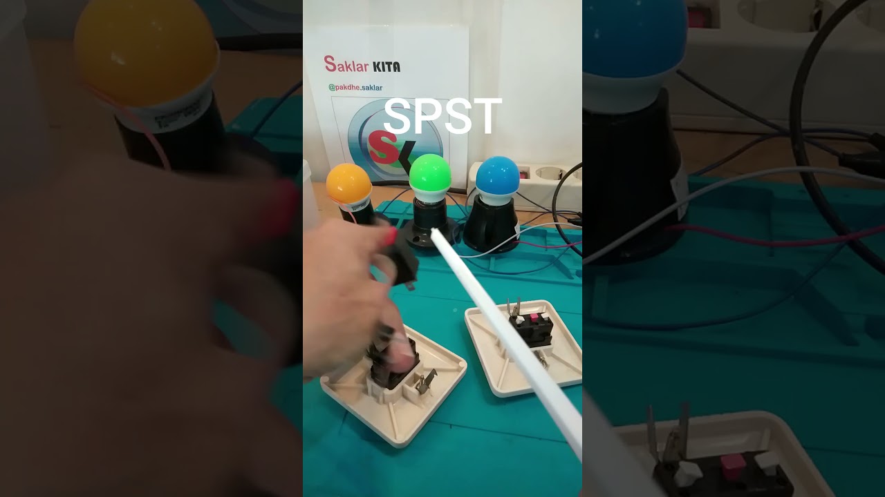 Apa bedanya Saklar tipe SPST Vs SPDT #saklar #saklarlistrik