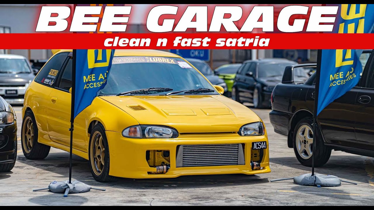 Proton Satria Drag & Autoshow 500HP by Bee Garage