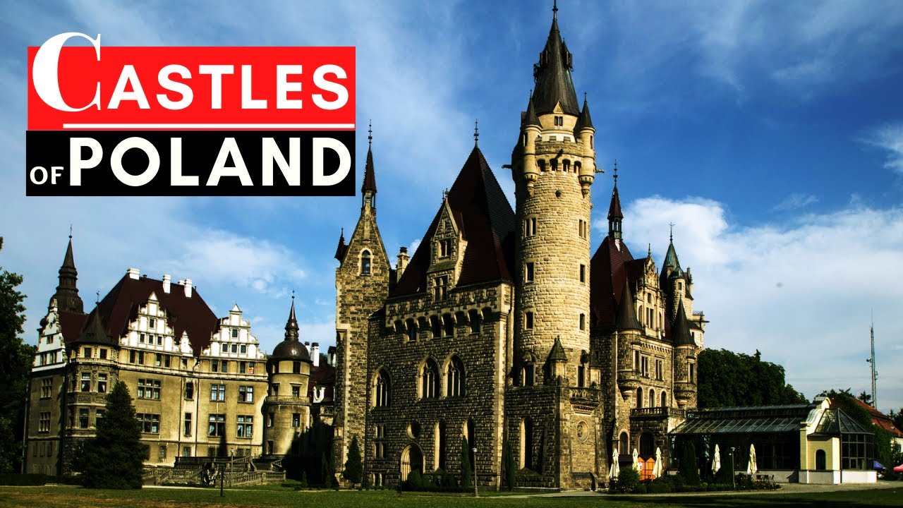 Tour Castles of Poland - Amazing Aerial Drone View of Breathtaking 24 Polish Castles in Ten Minutes.