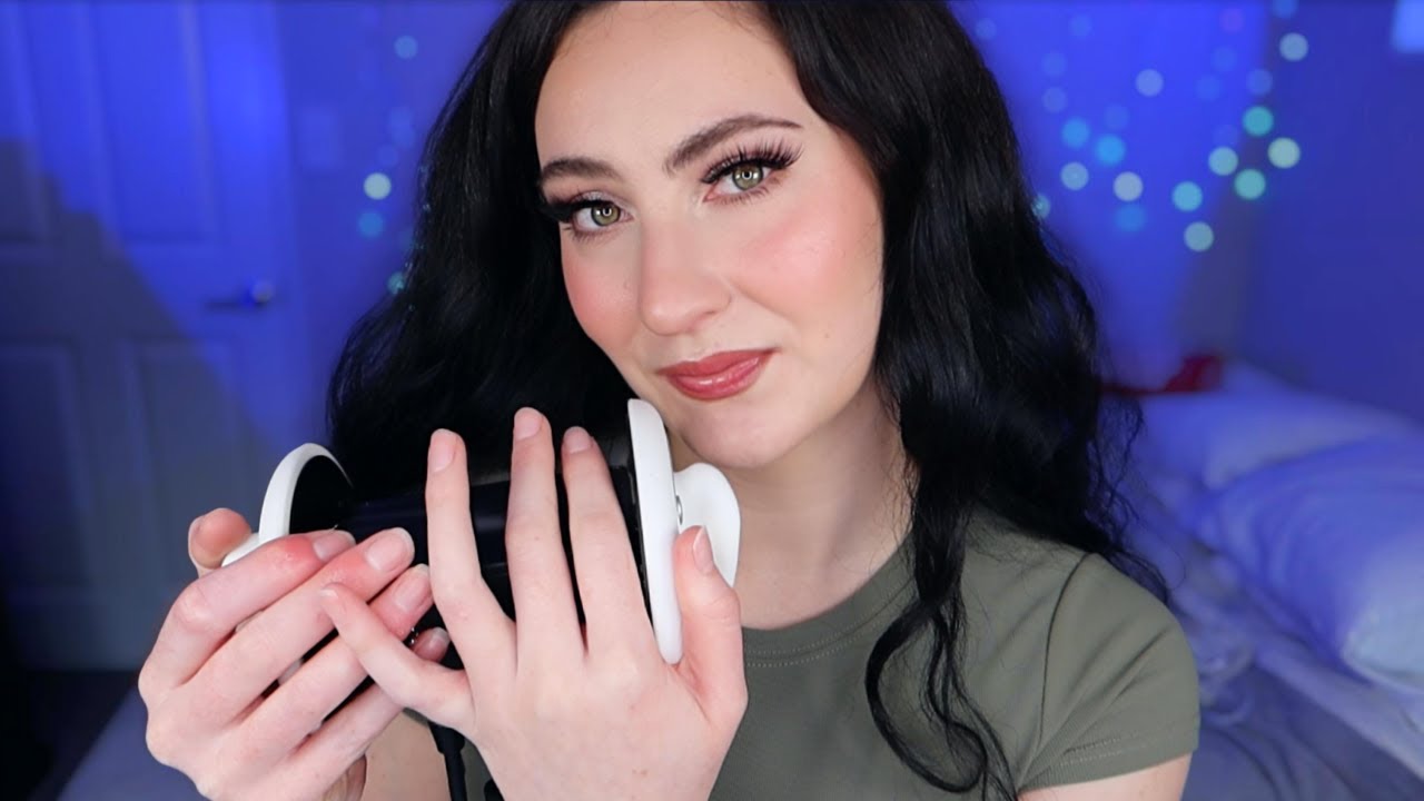 ASMR Positive Affirmations with 3dio Ear Massage - Loving Personal Attention