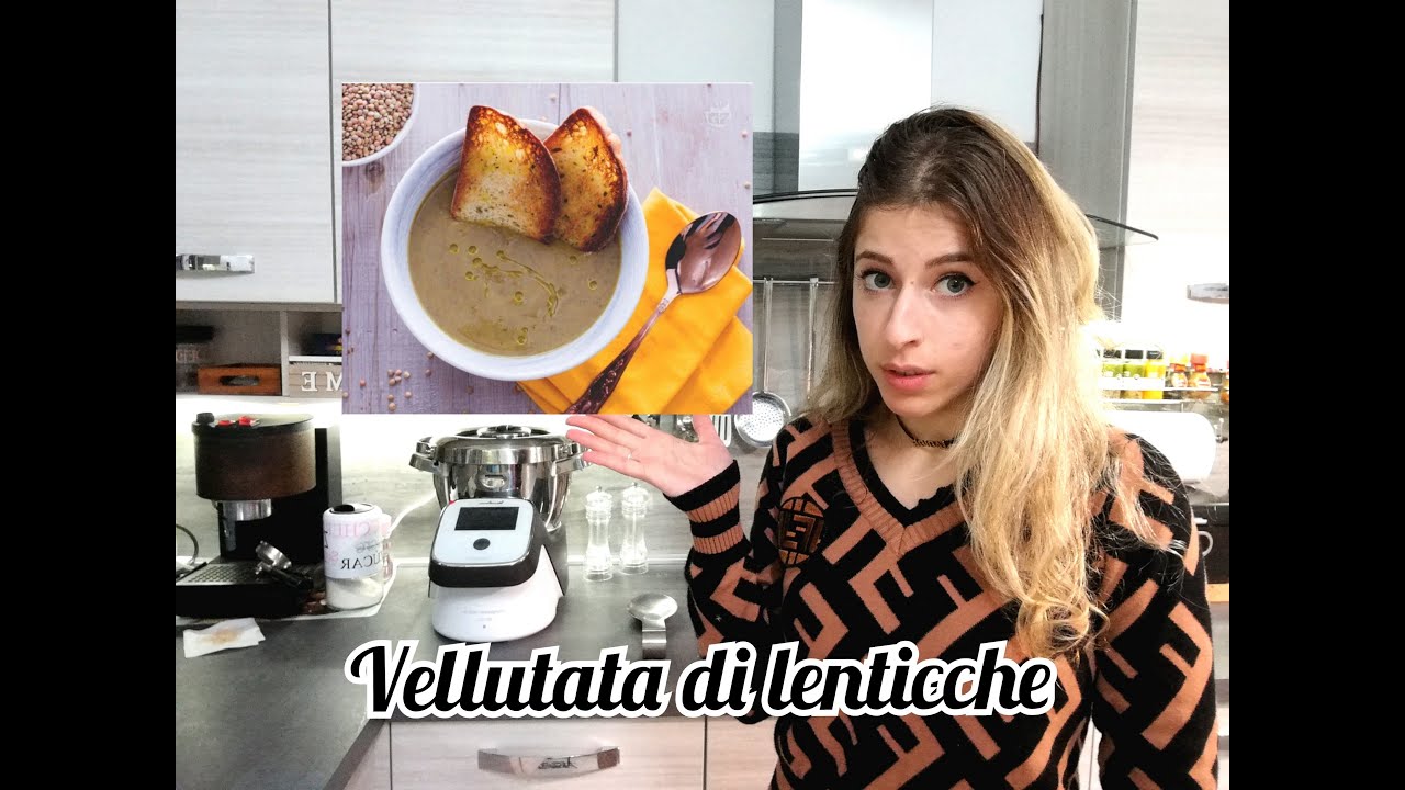 VELLUTATA DI LENTICCHIE CON I COMPANION TOUCH DI MOULINEX