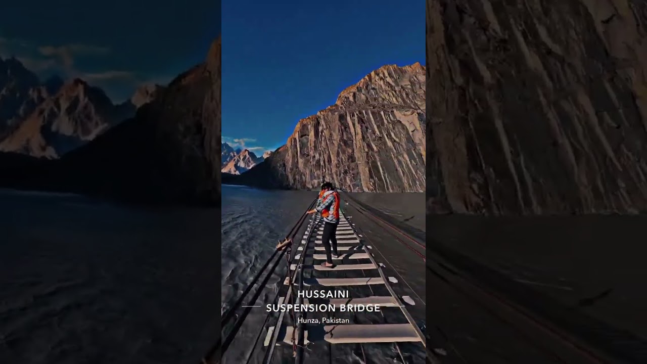 Hussaini Bridge 🇵🇰 | Pakistan&rsquo;s Scariest Adventure!